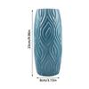 Nordic Shatterproof Imitation Glaze Vase, High Quality Plastic Flower Vase for Arrangement, Modern Home Decor Plant Pot Basket