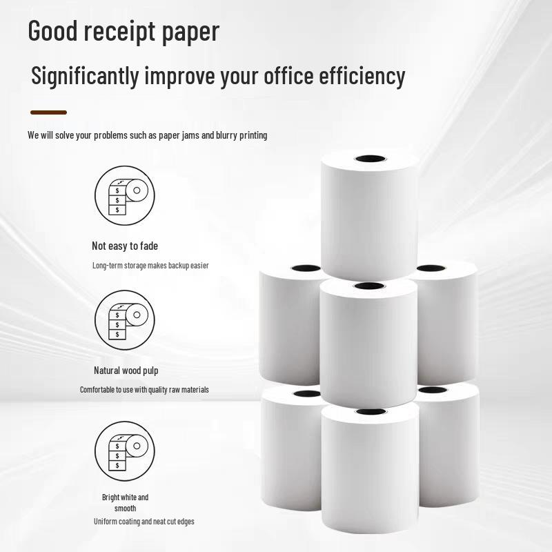 Yutonghui Thermal Cash Register Paper: 57x50, 57x40, 57x30, 80x80 for Meituan Takeout Registers.