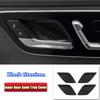For Mercedes Benz C E S GLC EQE EQS Class W206 W214 X254 W223 V295 V297 Stainless Steel Car Inner Handle Door Bowl Cover Trim