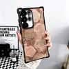 Beautiful Rose Gold Art Plating Phone Case For Samsung Galaxy S24 S25 FE S26 Edge S23 Ultra S22 S21 Plus S20 Anti-Fall Airabag C