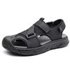 Fashion Mens Fashion Outdoor Sandals High Quality Male Beach Shoes Quick Dry Wading Aqua Flats Anti-collision Toe Summer Men Casual Shoe