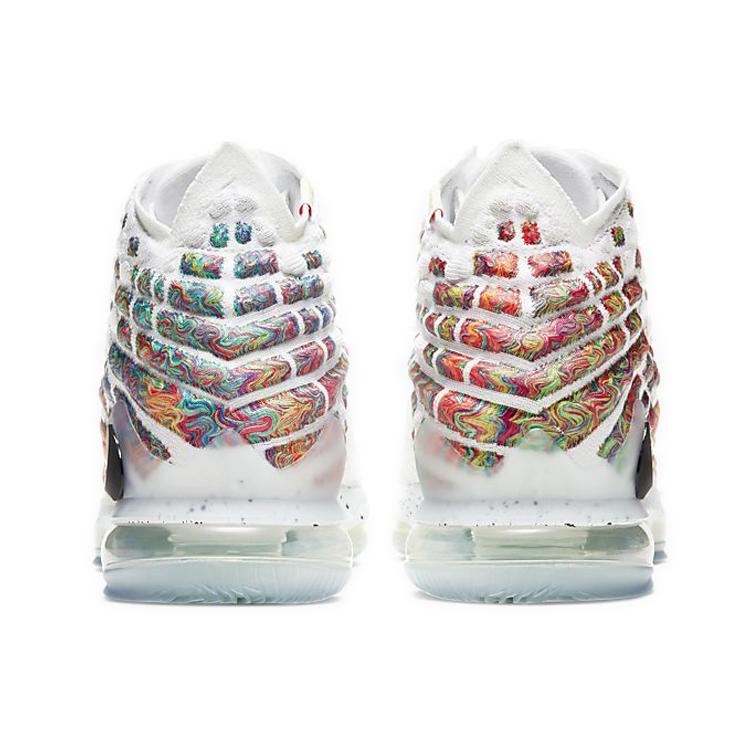 New Nike LeBron 17 EP White Black BQ3178-100