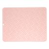 Silicone Heat Insulation Pad Desktop AntiScaldWaterproof Silicone Pad for Home Kitchen(Pink, 45x35cm )