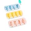 Cute Silicone Popsicle Molds Food Grade Homemade Ice Pop Stick Ice Cream Cheddar Cheese Stick Mould for Home
