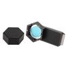 Mini Portable Magnetic Billiard Cue Chalk Case Black Billiard Cue Hex Chalk Box Billiard Cue Chalk