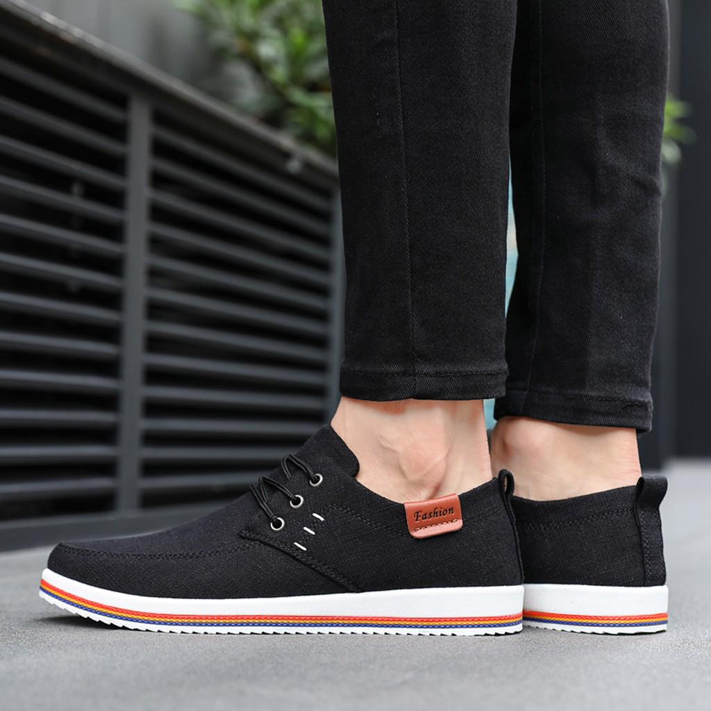 Fashion Men Shoes Outdoor Canvas Casual Shoes Comfortable Summer Men