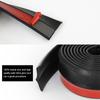 2.5M Car Bumper Lip Stickers Car Front Bumper Lip Rubber Car Bumper Protectors Exterior Mouldings Bumper Lip Strip 65mm