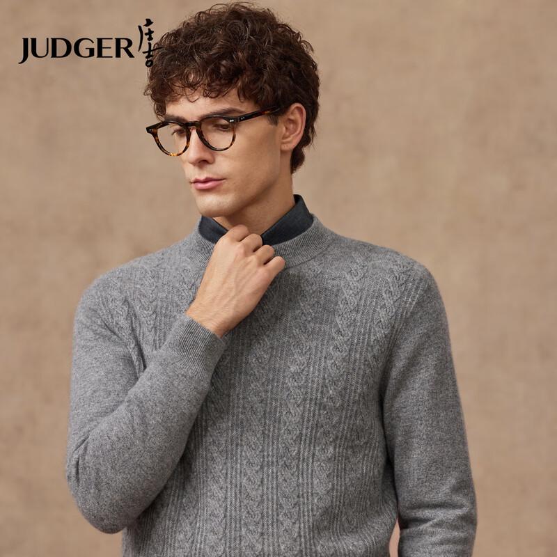 

Judger Men s 100% Cashmere Round Neck Pullover Sweater XL