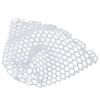 Fly Fishing Landing Net Collapsible Clear Rubber Replacement Bag for Angler White 21cm Depth
