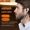 SINORISE Міні Bluetooth-рація з вушним гачком для сфери послуг (версія CN)