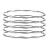 European and American multi-layer metal jewelry simple personalized chain bracelet bohemian fashion multi-layer stacked bracelet set