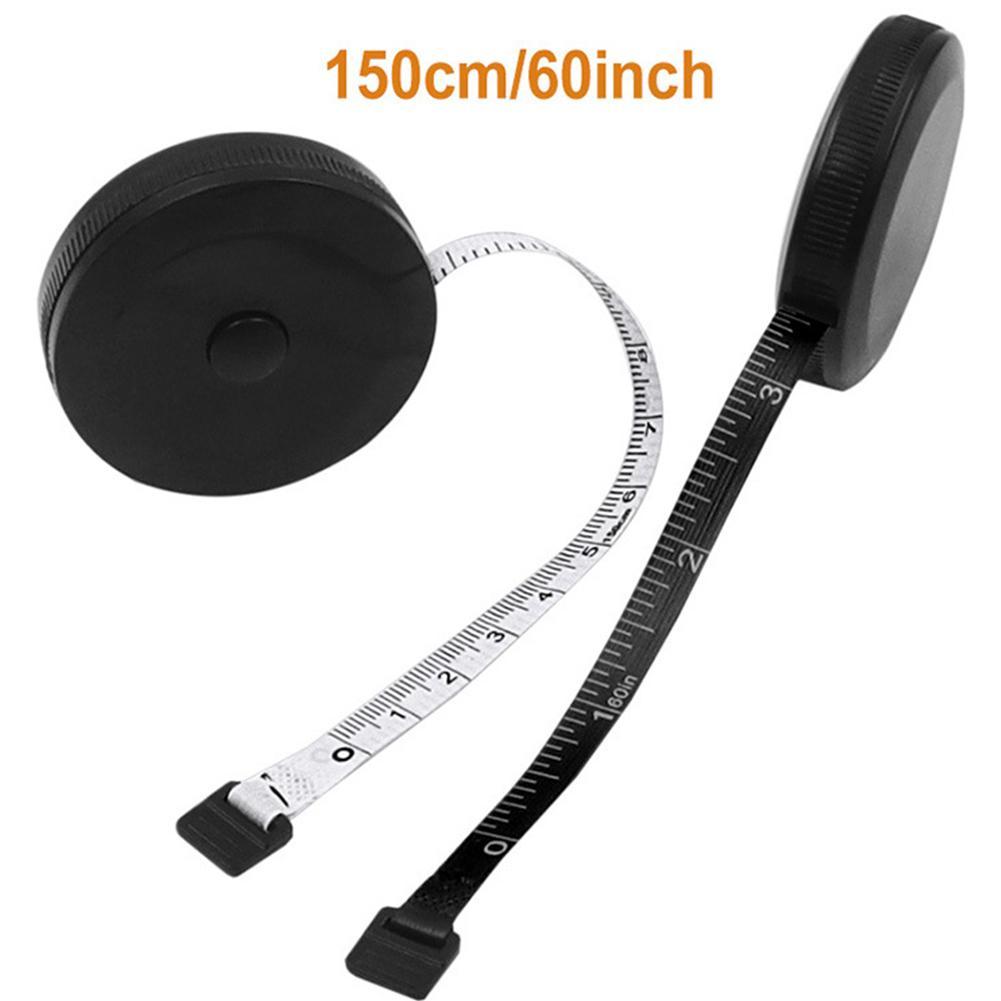 Plastic Soft Tape Measure Double-sided Auto Scaling Measure Tape Ruler I4W2