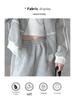 Cardigan da ragazza stile coreano primavera 2025 e pantaloni a gamba larga set casual due pezzi