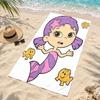 Bubble Guppies Mikrofaser Strandtuch Schnelltrocknend Sandfrei Leichtgewichtig Strandtücher für Reisen Schwimmen Camping