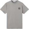 Logo Crew Neck Slim Fit Short Sleeve T-Shirt Men Tops Cement K2S152100027S0013-V006B
