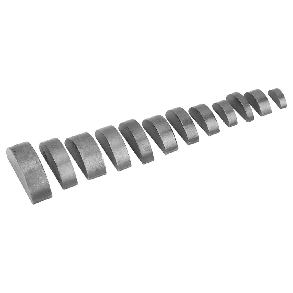 135 Pcs Woodruff Key Flywheel Pulley Crank Way Key Assortment Kit for Multiple Purpose