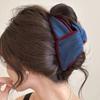 Large Fabric Bowknot Hair Clip For Women Everyday Hair Styling Comfortable Ponytail Holder for Formal Event Casual Wear