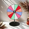 12 Slots Prize Wheel Table Prize Wheel Spinner Heavy Duty Base With Dry Erase Marker For Trade Shows Carnivals And Home