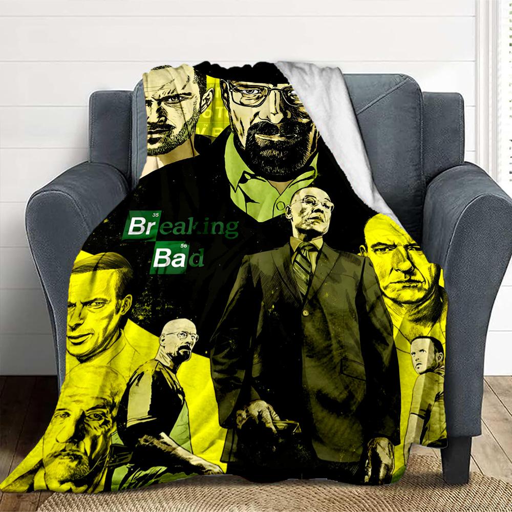 Bad Flannel Blanket Throw Blanket Soft Warm Sofa Bed Camping home Decor Unique Christmas Gift C9261093