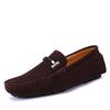 Fashion High Quality Men Summer Shoes Luxury Brand Loafers Men Shoes Casual Suede Slip On Breathable Comfortable Nubuck Moccasins Shoes