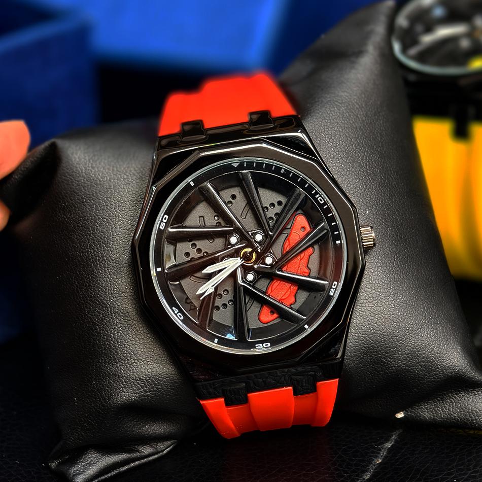 New Casual Man Wrist Watch Fashion Sports 5ATM Waterproof Men's Quartz Watches Silicone Band Male Clock Relogio Masculino