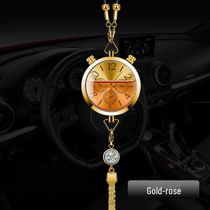 Hanging Car Air Freshener Pendant - Essential Oil Aromatherapy Deodorizer with Long-lasting Light Fragrance for Car Interior Decoration