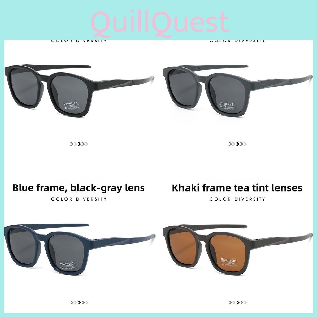 Unisex Full Frame Polarized Sunglasses With Tac Lenses For Outdoor Activities