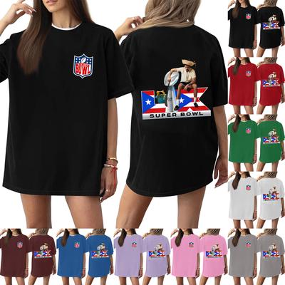 Women's Casual Letter Print Short-sleeved Top T-shirt