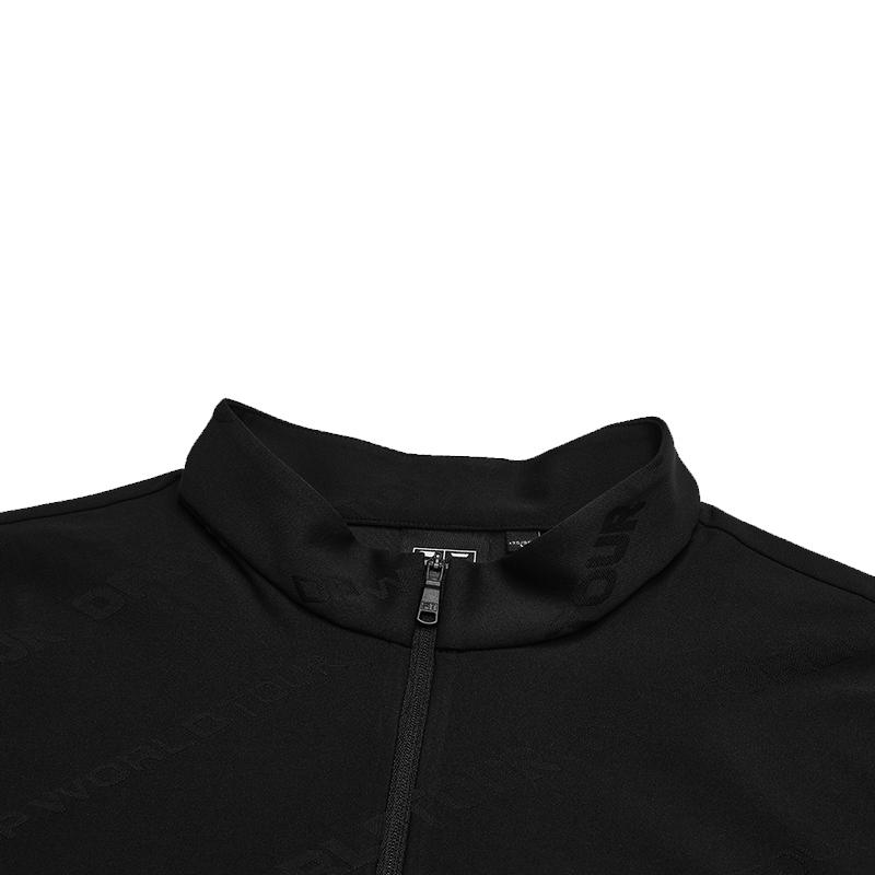 New FILA Golf Series T Shirts Men's Pitch Black BK A11M545210F-BK