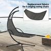Waterproof Cloth Chair Cover Hanging Swing Chair Easy Installation Process Enhanced Relaxation Experience For Outdoor Furniture