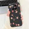 For Infinix Zero 40 4G 5G Back Cover 6.78" On Infinix X6860 X6861 Capa Flower Butterfly Women Fashion Phone Case Liquid Silicone