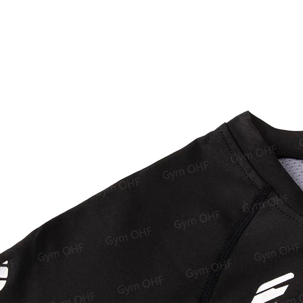 Men's Quick Dry Fitness Round Neck T-shirt for Running & Weightlifting