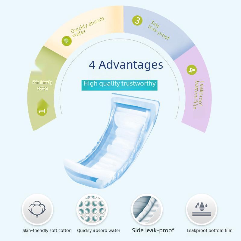 Leyoufu Unisex Adult Diapers for Elderly Incontinence - 15 U-Shaped Pads