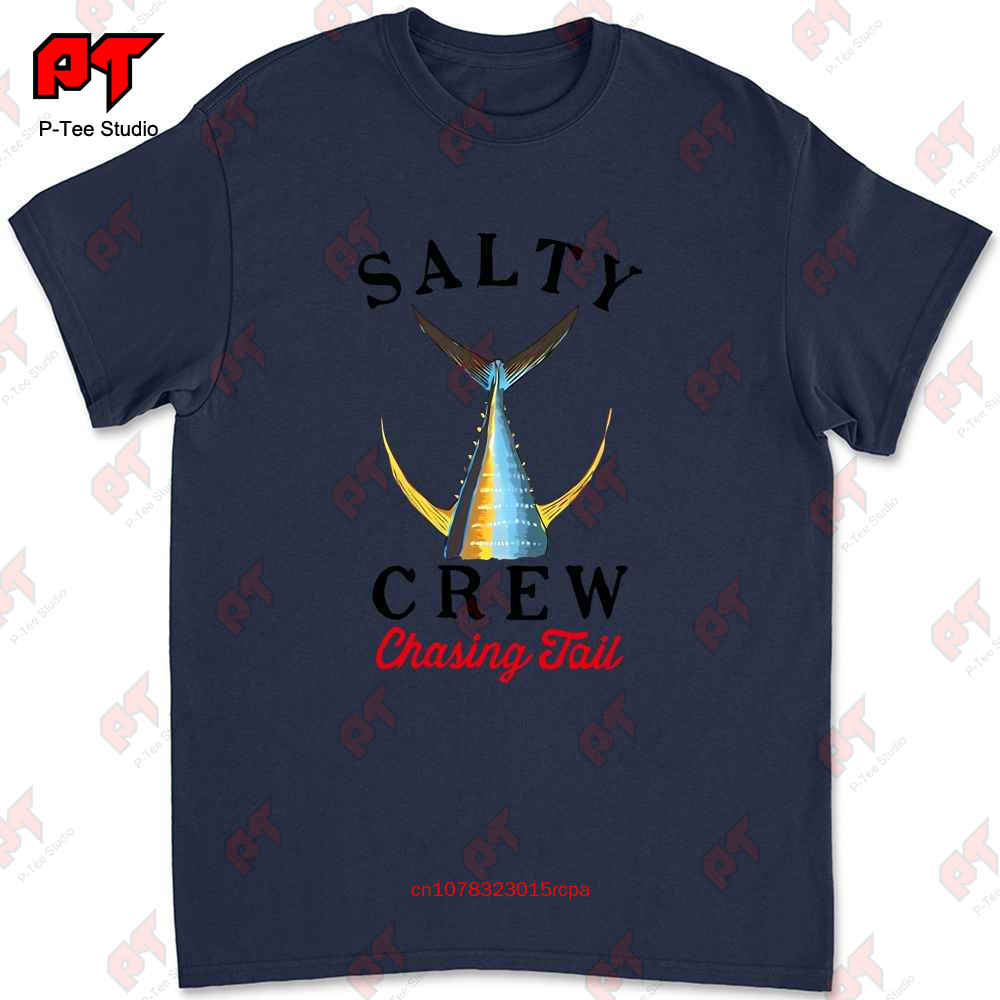 Salty Crew Men Running T Shirt Tailed Banana Yellow Medium New L56O