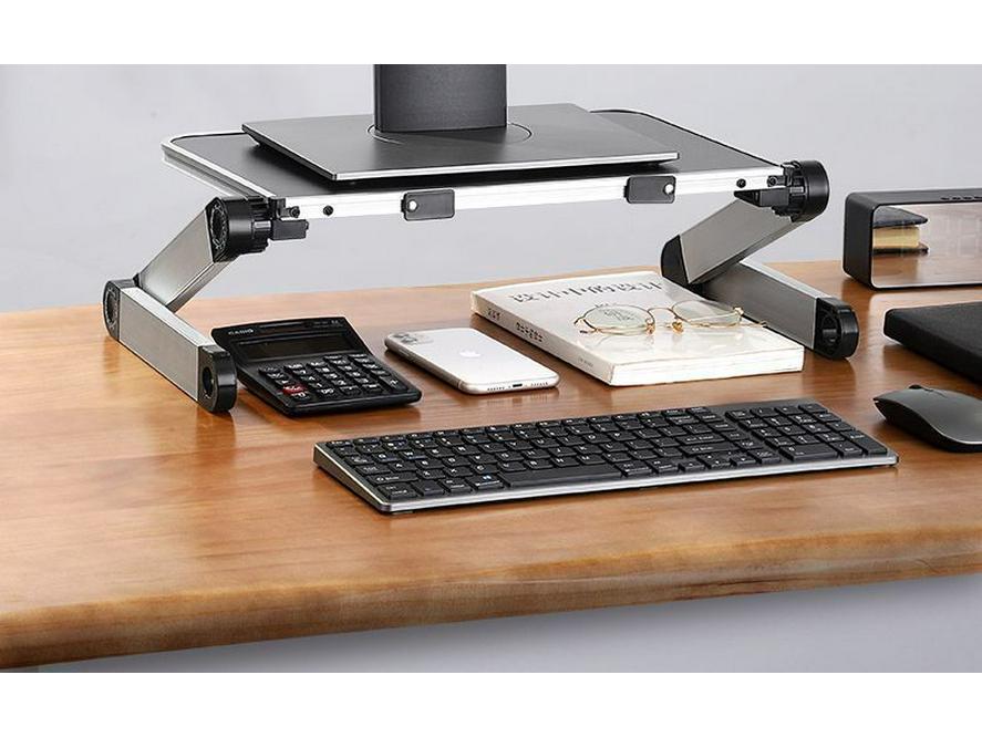 Adjustable Desktop Monitor and Laptop Stand