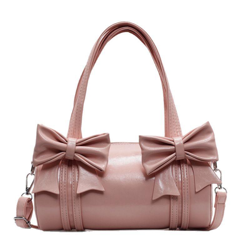 Bow Hand Bag Women's New Versatile Shoulder Bag Casual Messenger Bag