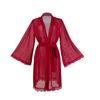 Women's lace see-through pajamas set, suspenders, pajamas, two-piece set, erotic underwear 811 + 810 thin