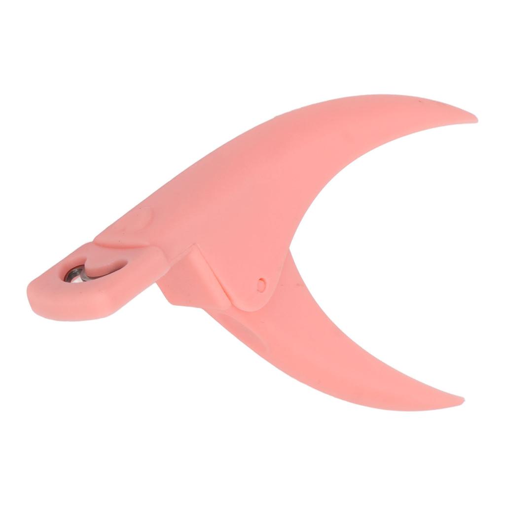 Nail Art Clipper Manicure Nail Tip Cutter Robust Simple Operating Fake False Nail Trimmer for DIY Pink