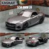 KiNSMART Metal Toy Car Model For Children Boys 1:36 Ford Mustang Porsche 911 Dodge Bugatti Chiron BMW Pickup Truck GT Sport Race