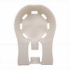 4pcs Poolside Cup Holders Multifunctional ABS Plastic Clamp On Pool Drink Holders for Above Ground Pools White