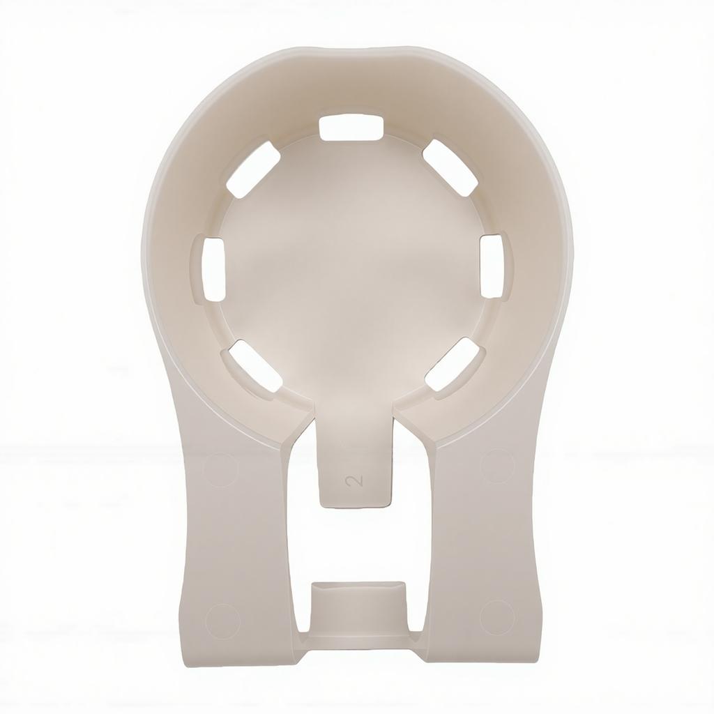 4pcs Poolside Cup Holders Multifunctional ABS Plastic Clamp On Pool Drink Holders for Above Ground Pools White