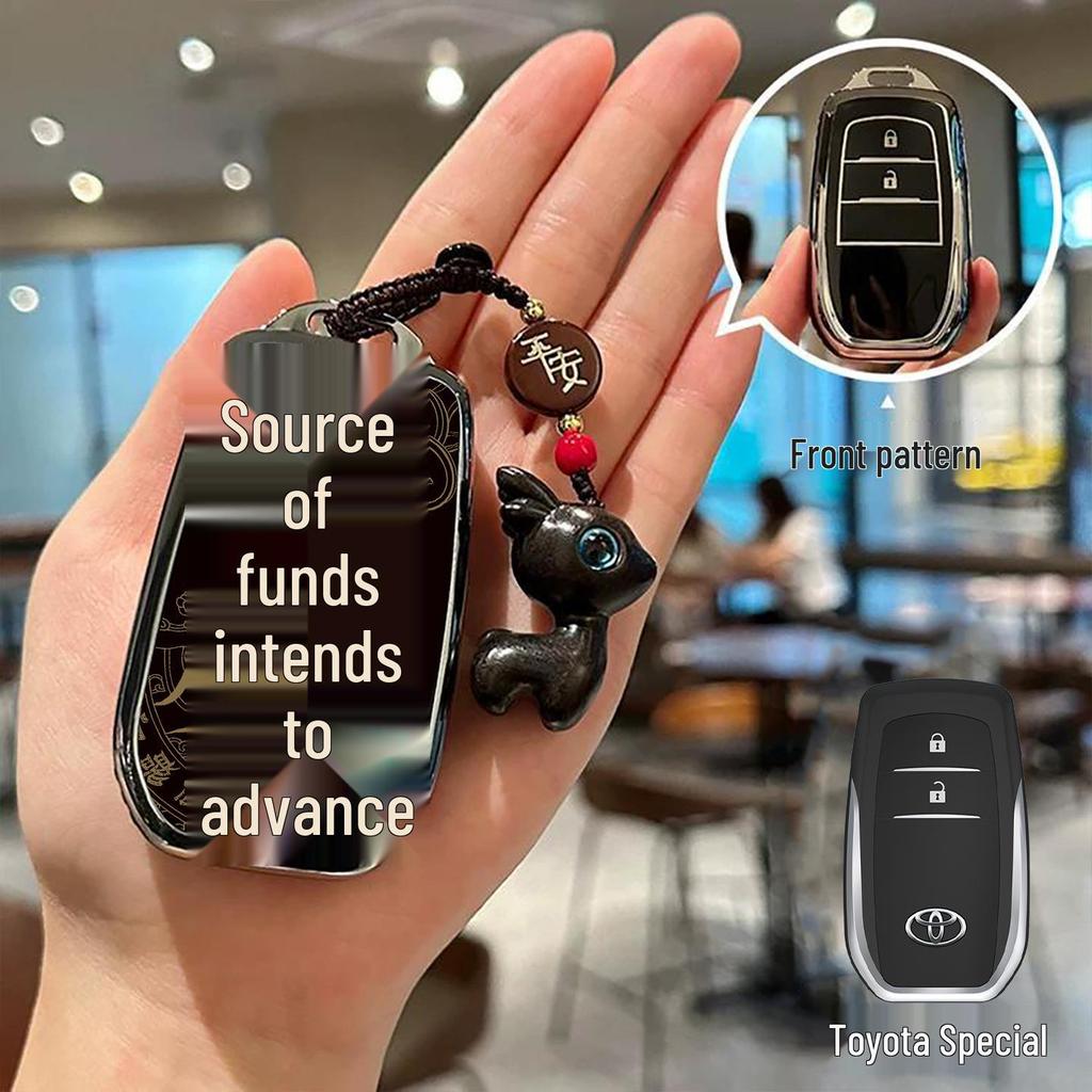 Toyota Car Key Covers and Accessories for Camry, RAV4, Corolla, Levin, Avalon, and More