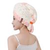 Reusable Extra Large Quick-Dry Hair Towel Thick Soft Super Absorbent Microfiber Turban with Wide Brim Anti Slip