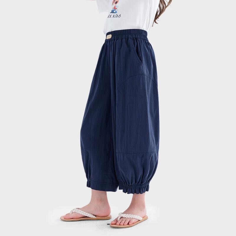 Tutuxiaoxiang Girls' Lightweight Wide-Leg Mosquito Repellent Harem Pants