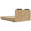 Artisan Oak Bed Frame with Headboard 120 x 200 cm