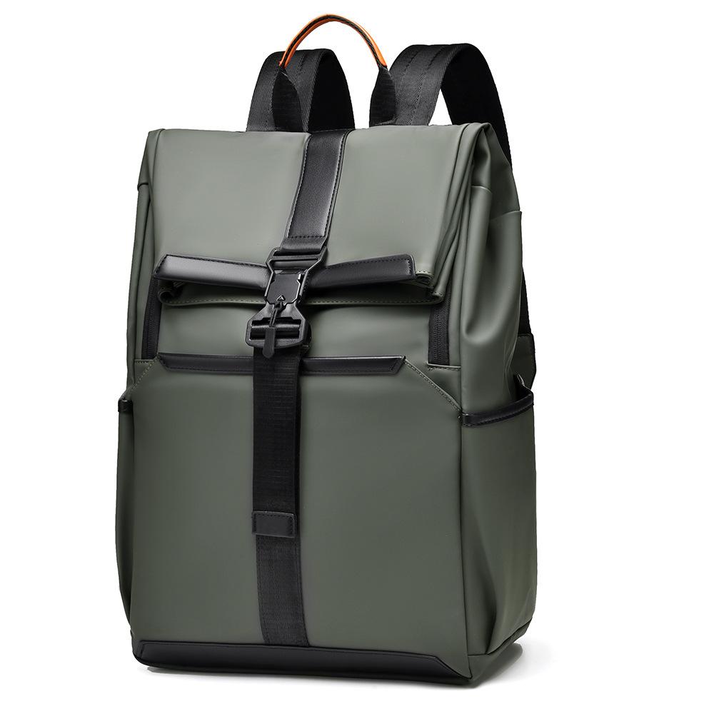 New Men's Folding Laptop Backpack Casual Student Bookbag Large Capacity Travel Daypack
