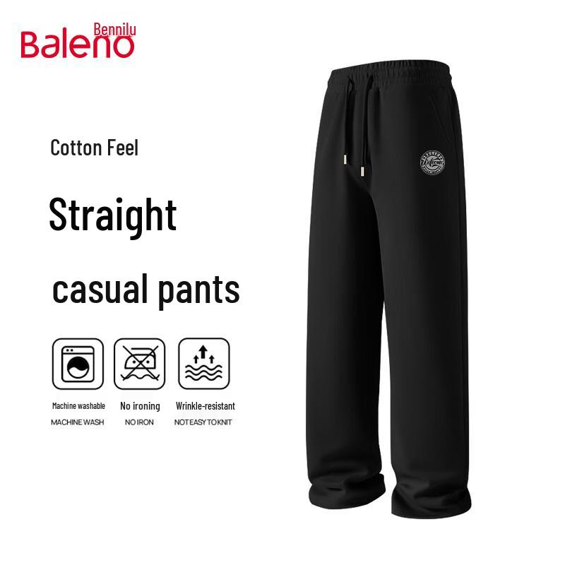 Baleno Men s Retro American Casual Wide Leg Pants XL