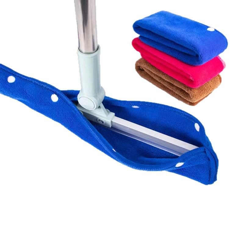 Magic Mop Cloth Cover & Squeegee Set - 2 Piece Cleaning Towel Replacement