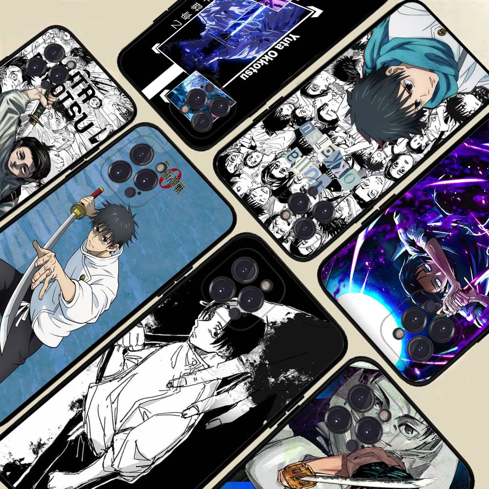 Anime O-Okkotsu Y-Yuta Phone Case For Iphone 17 Air 16 15 14 13 12 11 Pro Max 16 15 14 Plus TPU Soft Case
