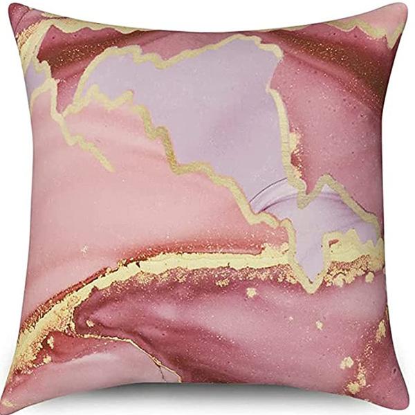 New Summer Hot-selling Light Luxury Series Simple Marble Sofa Bedside Cushion Pillow Cover